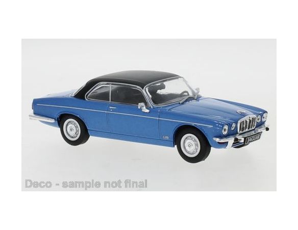 IXO MODEL CLC400N JAGUAR XJ12C 1976 MET.BLUE/MATT BLACK 1:43 Modellino