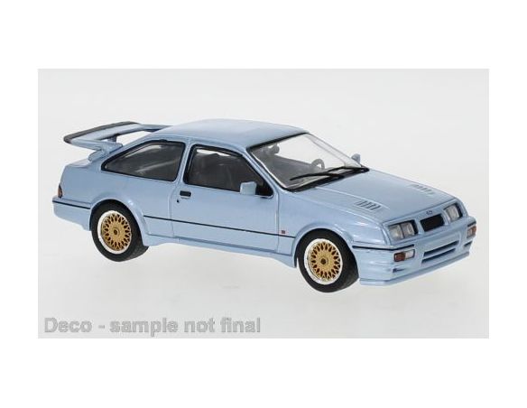 IXO MODEL CLC401N FORD SIERRA RS COSWORTH 1987 MET.GREY 1:43 Modellino
