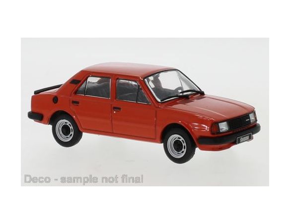 IXO MODEL CLC403N SKODA 120L 1983 RED 1:43 Modellino