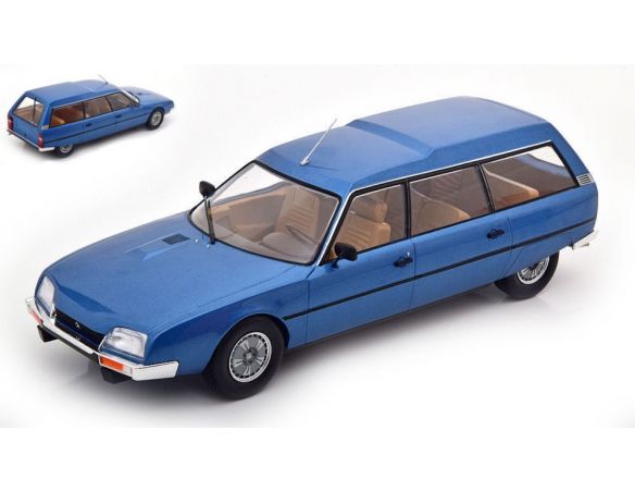MODELCARGROUP MCG18292 CITROEN CX BREAK 1975 METALLIC BLUE 1:18 Modellino