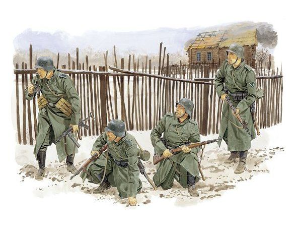 DRAGON D6190 BATTLEGROUND MOSCOW  41 KIT 1:35 Modellino