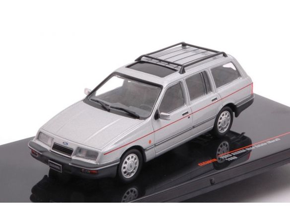 IXO MODEL CLC391N FORD SIERRA GHIA ESTATE 1988 SILVER 1:43 Modellino