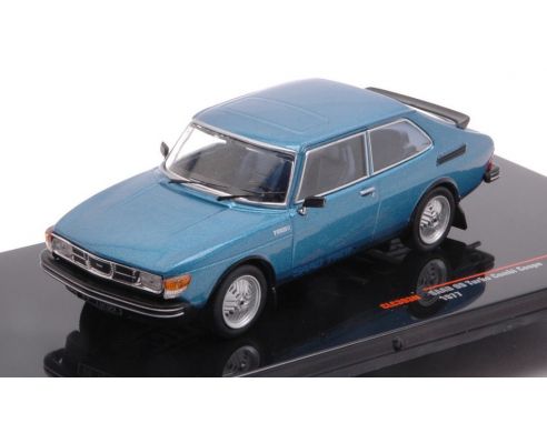 IXO MODEL CLC393N SAAB 99 TURBO 1977 MET.BLUE 1:43 Modellino