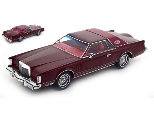 MODELCARGROUP MCG18214 LINCOLN CONTINENTAL MARK V METALLIC DARK RED 1:18 Modellino
