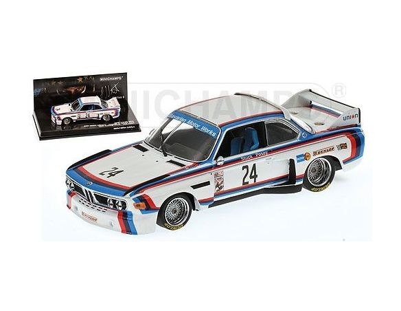 MINICHAMPS 444752924 BMW 3.5 CLS IMSA 12H SEBRING 1975 H.J. STUCK Modellino
