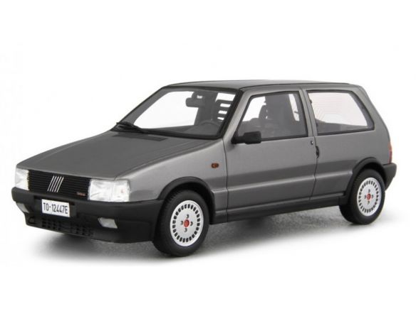 LAUDO RACING LM088B3 FIAT UNO TURBO I.E.1985 MET.GREY 1:18 Modellino