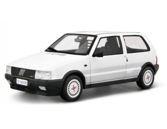 LAUDO RACING LM088B5 FIAT UNO TURBO I.E.1985 WHITE 1:18 Modellino