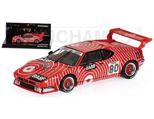 MINICHAMPS 444802580 BMW M1 BASF PROCAR SERIES 1980 H.J. STUCK Modellino