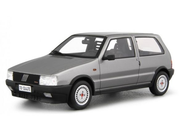 LAUDO RACING LM088B7 FIAT UNO TURBO I.E.1985 SILVER 1:18 Modellino