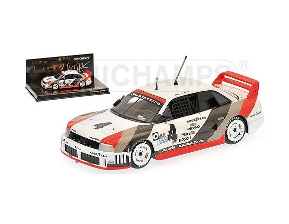 Minichamps PM444891604 AUDI 90 QUATTRO N.4 WINNER 200 KM MID-OHIO STUCK COLLECTION 1:43 Auto Competizione