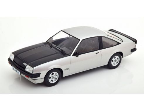 MODELCARGROUP MCG18258 OPEL MANTA B GT/E SILVER/BLACK 1:18 Modellino
