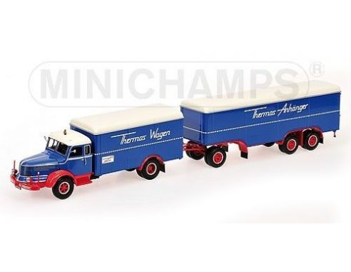 Minichamps PM499069941 KRUPP TITAN 1950 BLUE/RED 1:43 Modellino