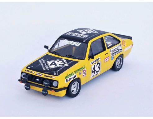 TROFEU TFRRBE38 FORD ESCORT MK2 RS2000 1st 24H SPA 1980 KUMMLE/MAUER/KETTERER 1:43 Modellino