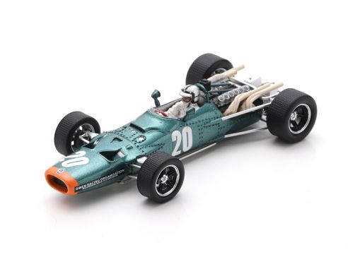 SPARK MODEL S5702 BRM P133 PEDRO RODRIGUEZ 1968 N.20 FRENCH GP 1.43 Modellino