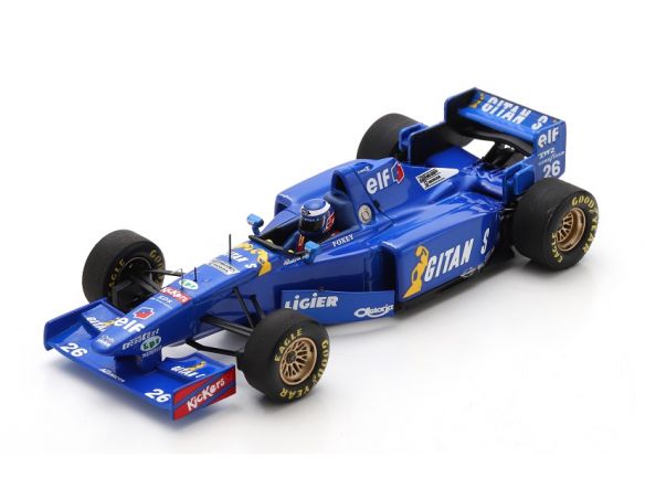 SPARK MODEL S7409 LIGIER JS41 OLIVIER PANIS 1995 N.26 6th SPANISH GP 1:43 Modellino
