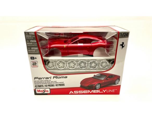 MAISTO MI39139 FERRARI ROMA RED KIT 1:24 Modellino