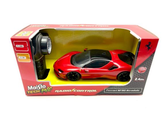 MAISTO MI81532 FERRARI SF90 STRADALE RADIOCOMANDO 1:24 Modellino