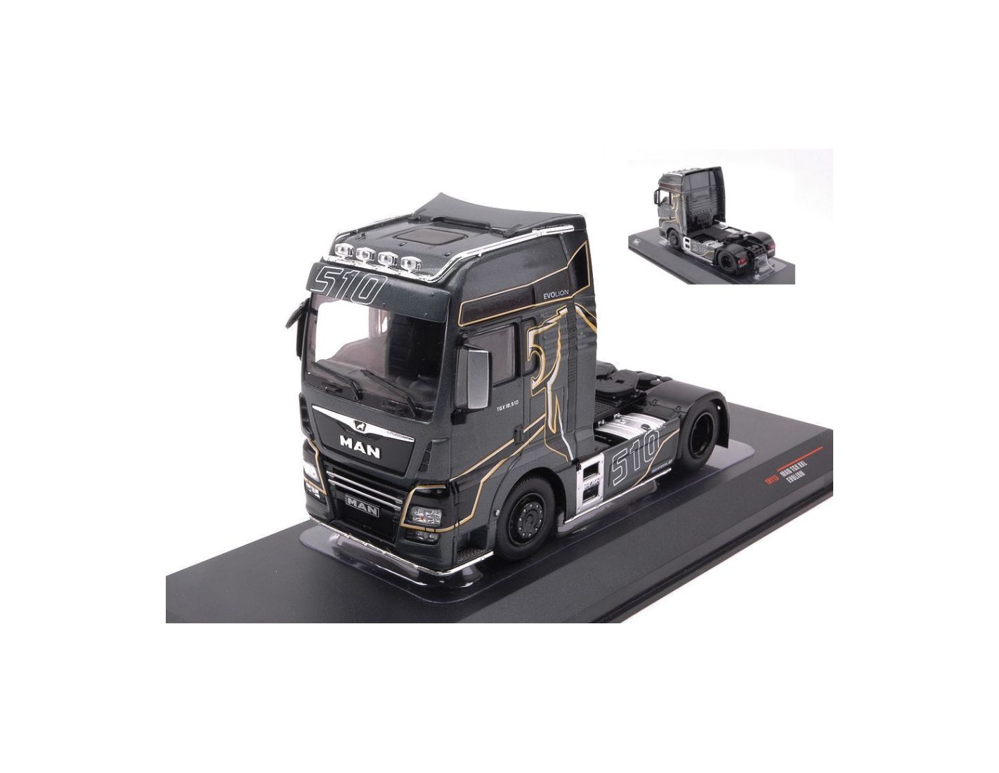 ixo 1/43 MAN TGX XXL EVOLION グレー MAN TGX XXL Evolion, metallic
