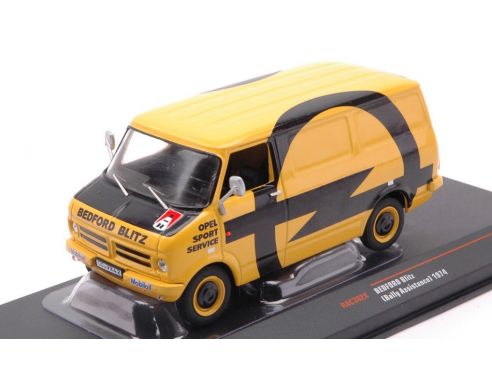 IXO MODEL RAC382X BEDFORD BLITZ OPEL EURO HANDLER TEAM 1974RALLY ASSISTANCE VAN 1:43 Modellino
