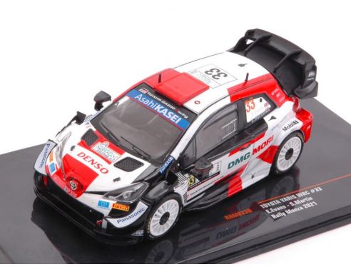IXO MODEL RAM823 TOYOTA YARIS WRC N.33 RALLY MONZA 2021 EVANS/MARTIN 1:43 Modellino