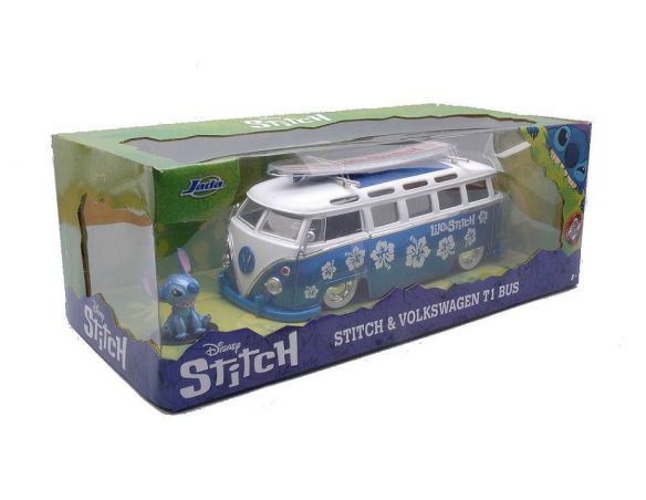 JADA TOYS JADA75000 LILO & STICH VW T1 BUS 1:24 Modellino