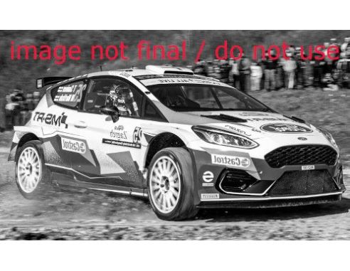 IXO MODEL RAM801LQ FORD FIESTA R5 MKII N.25 RALLY CROATIA 2021 SUNINE/MARKKULA 1:43 Modellino