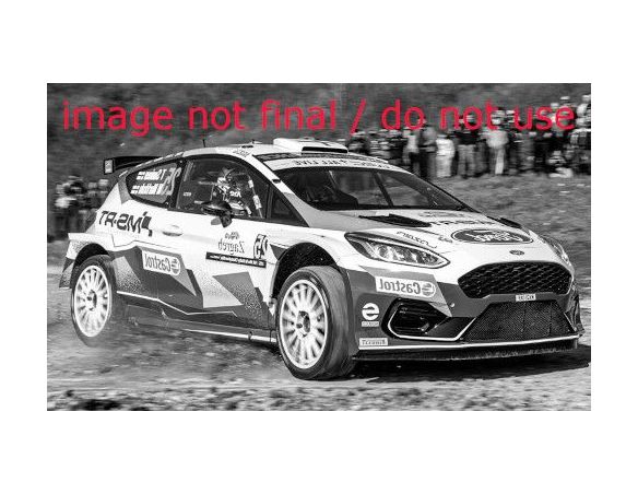 IXO MODEL RAM801LQ FORD FIESTA R5 MKII N.25 RALLY CROATIA 2021 SUNINE/MARKKULA 1:43 Modellino