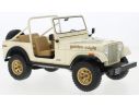 MODELCARGROUP MCG18280 JEEP CJ-7 GOLDEN EAGLE BEIGE DECORATED 1:18 Modellino