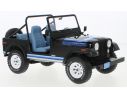 MODELCARGROUP MCG18281 JEEP CJ-7 RENEGADE BLACK DECORATED 1:18 Modellino