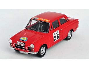 TROFEU TFRRSE18 FORD LOTUS CORTINA N.26 10th RALLY OF SWEDEN 1966 ELFORD/DAVENPORT 1:43 Modellino