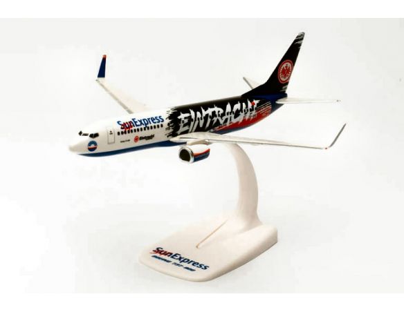 HERPA HP613200 BOEING 737-800 SUN EXPRESS EINTRACHY FRANKFURT SGE 1:200 Modellino
