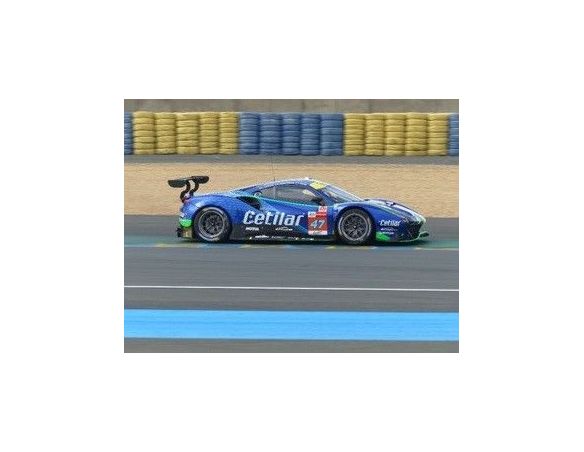 LOOKSMART LSLM123 FERRARI 488 GTE EVO N.47 LMGTE 24H LM 2021 LACORTE-SERNAGIOTTO-FUOCO1:43 Modellino