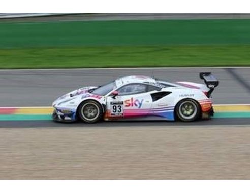 LOOKSMART LSRC084 FERRARI 488 GT3 EVO N.93 24H SPA 2020 FROG./CHEEV./FISICHELLA 1:43 Modellino