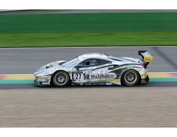 LOOKSMART LSRC087 FERRARI 488 GT3 EVO N.27 24H SPA 2020 GOMEZ/BLOMQVIST/KOBAYASHI 1:43 Modellino