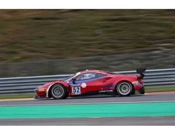 LOOKSMART LSRC088 FERRARI 488 GT3 EVO N.52 24H SPA 2020 HOMMERS./MACH./BERTOL./SERRA 1:43 Modellino