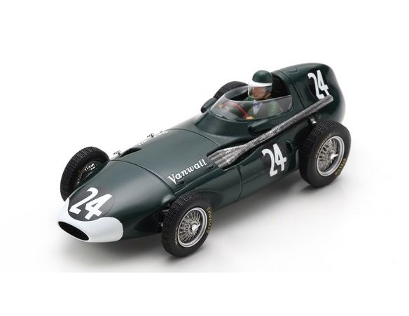 SPARK MODEL S7204 VANWALL VW2 MIKE HAWTHORN 1956 N.24 FRENCH GP 1:43 Modellino