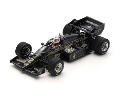 SPARK MODEL S7291 LOTUS 95T NIGEL MANSELL 1984 N.12 3rd DUTCH GP 1:43 Modellino