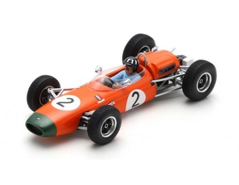 SPARK MODEL S7432 BRABHAM BT11A GRAHAM HILL 1965 N.2 WINNER NEW ZELAND GP 1:43 Modellino