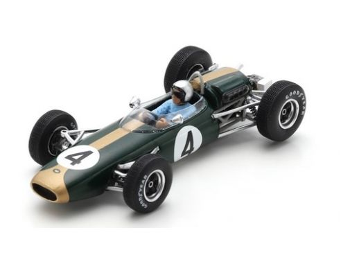 SPARK MODEL S7434 BRABHAM BT11A JACK BRAHBAM 1965 N.4 SANDOWN PARK CUP 1:43 Modellino