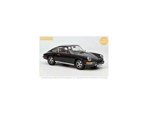 NOREV NV127511 PORSCHE 911 S 1972 BLACK 1:12 Modellino
