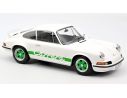 NOREV NV127512 PORSCHE 911 RS 1973 WHITE W/GREEN STRIPES 1:12 Modellino