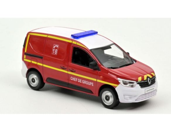 NOREV NV511337 RENAULT EXPRESS 2021 POMPIERS CHEF DE GROUPE 1:43 Modellino