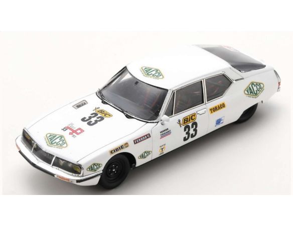 SPARK MODEL SF198 CITROEN SM N.33 TOUR DE FRANCE AUTOMOBILE 1972 G.VERRIER-M.MARTIN 1:43 Modellino