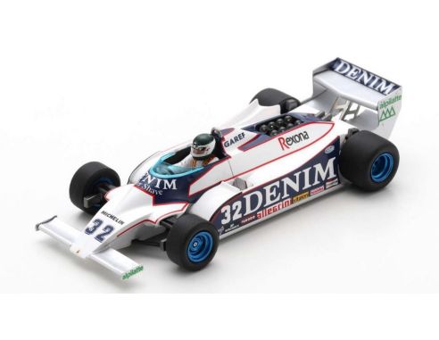 SPARK MODEL S7250 OSELLA FA1B JEAN-PIERRE JARIER 1981 N.32 BRITISH GP 1:43 Modellino