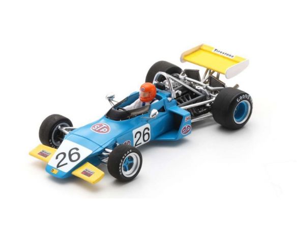 SPARK MODEL S7439 BRABHAM BT38 DAVE MORGAN 1972 N.26 3rd SALISBURGRING F2 1:43 Modellino