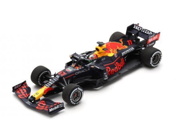 SPARK MODEL S7850 RED BULL RB16B SERGIO PEREZ 2021 N.11 3rd MEXICAN GP W/N.3 BOARD 1:43 Modellino