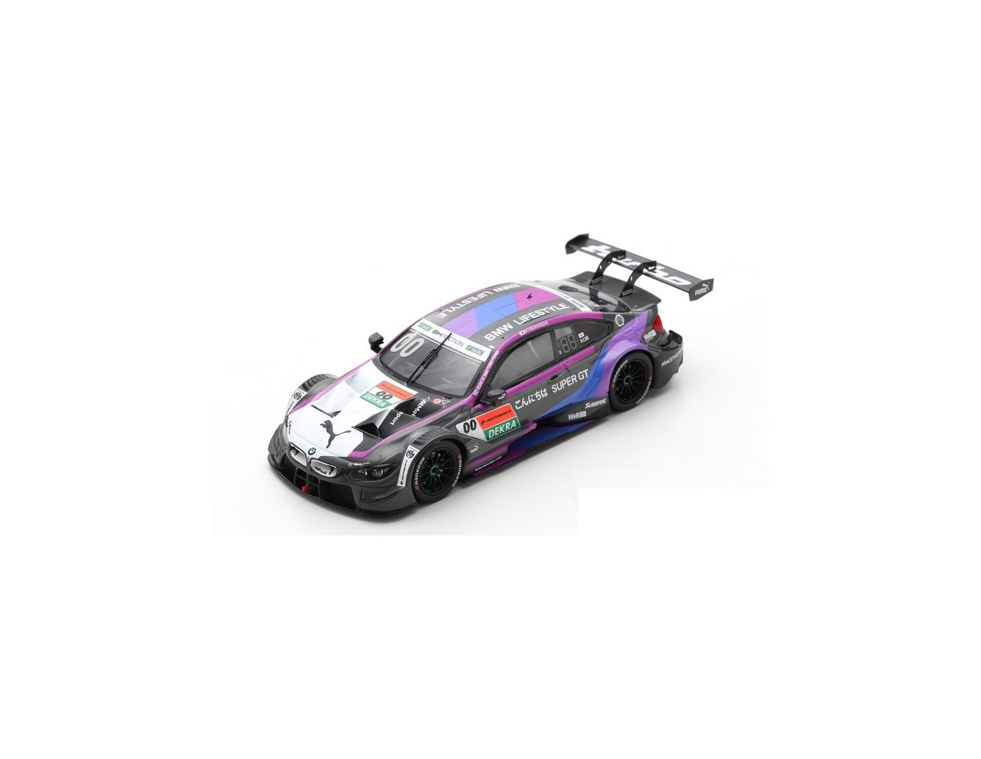SPARK MODEL SG643 BMW M4 N.00 DTM SUPER GT FUJI 2019 KAMUI