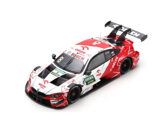 SPARK MODEL SG660 BMW M4 N.8 3rd DTM ZOLDER 2020 ROBERT KUBICA 1:43 Modellino