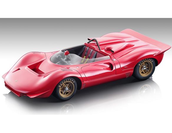 TECNOMODEL TMD18251A FERRARI 350 P4 CAN AM 1967 PRESS 1:18 Modellino