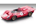 TECNOMODEL TMD18251D FERRARI 350 P4 N.4 SCUDERIA VELOCE TASMAN SURFERS PARADIES C.AMON 1:18 Modellino